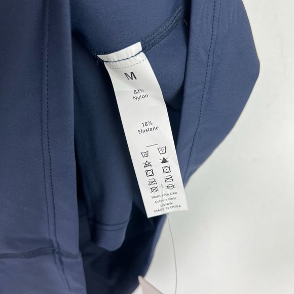 NWT HALARA High Waisted Crossover Side Pocket 2-in-1 Casual Shorts Size Medium M - Picture 7 of 12